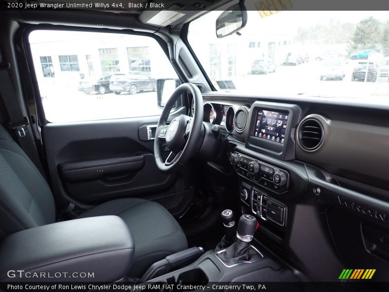 Black / Black 2020 Jeep Wrangler Unlimited Willys 4x4
