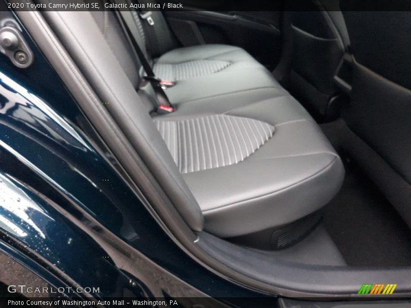 Galactic Aqua Mica / Black 2020 Toyota Camry Hybrid SE
