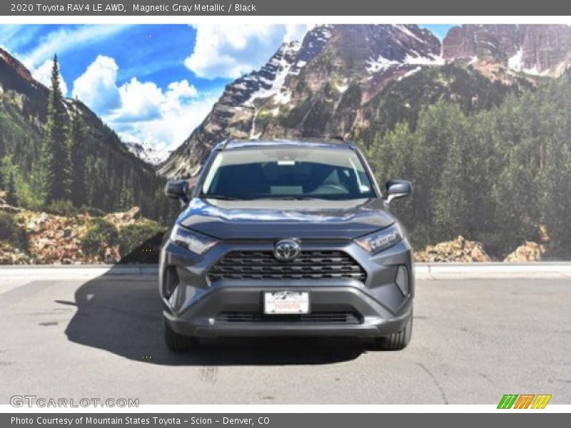 Magnetic Gray Metallic / Black 2020 Toyota RAV4 LE AWD