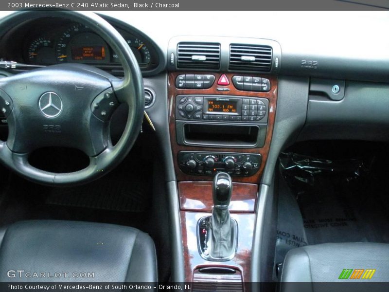 Black / Charcoal 2003 Mercedes-Benz C 240 4Matic Sedan