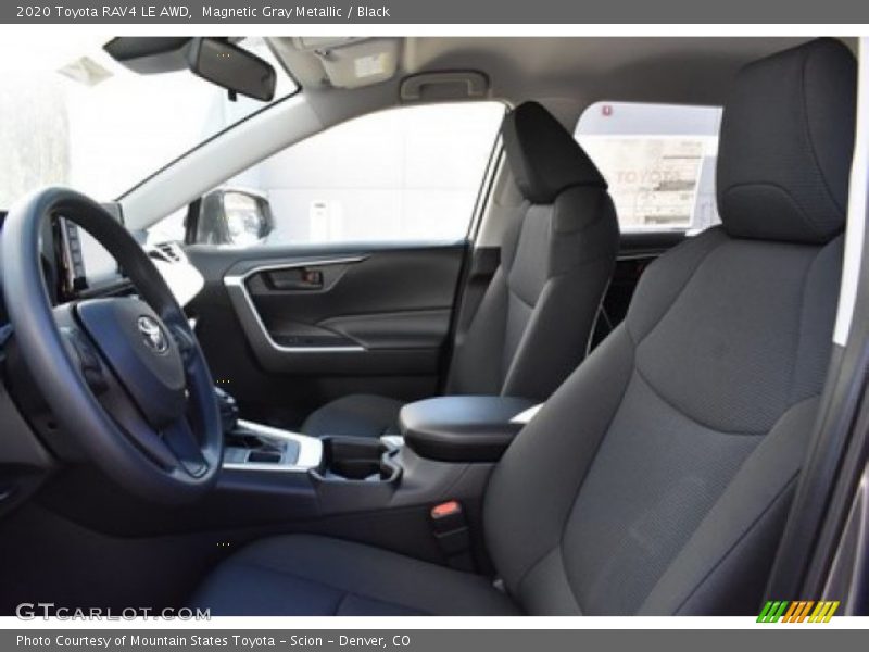 Magnetic Gray Metallic / Black 2020 Toyota RAV4 LE AWD