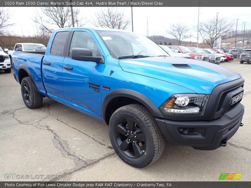 Front 3/4 View of 2020 1500 Classic Warlock Quad Cab 4x4