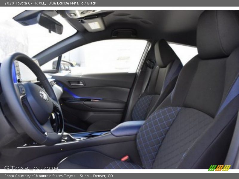 Blue Eclipse Metallic / Black 2020 Toyota C-HR XLE