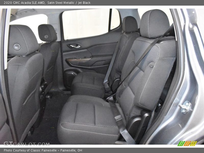 Satin Steel Metallic / Jet Black 2020 GMC Acadia SLE AWD