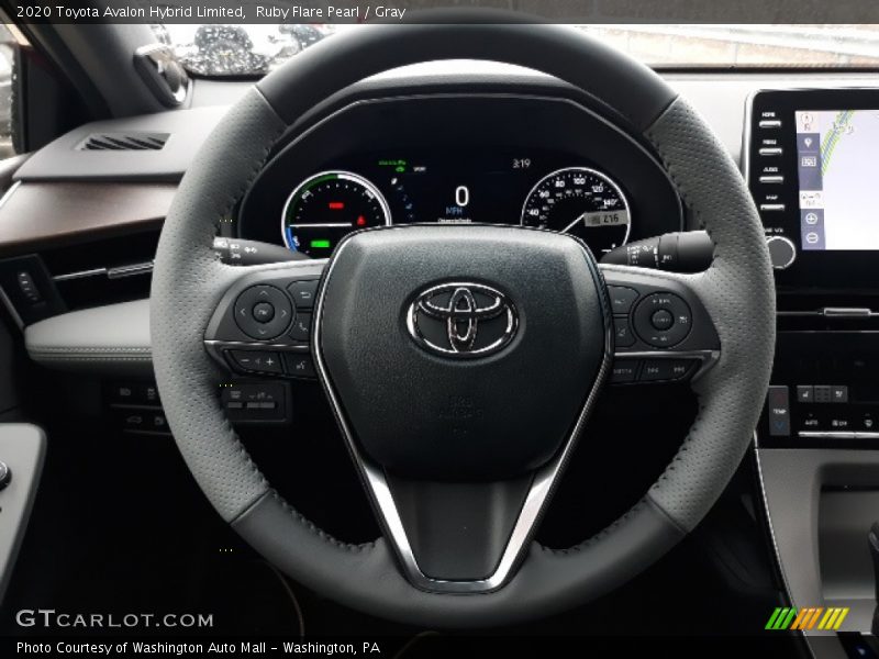 Ruby Flare Pearl / Gray 2020 Toyota Avalon Hybrid Limited