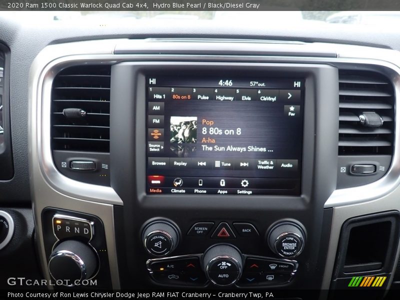 Controls of 2020 1500 Classic Warlock Quad Cab 4x4
