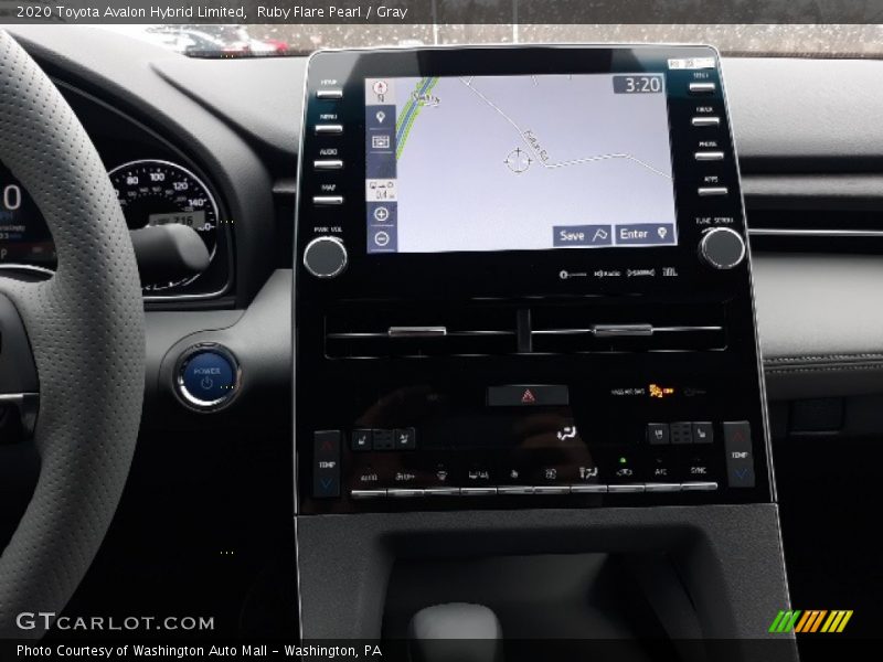 Ruby Flare Pearl / Gray 2020 Toyota Avalon Hybrid Limited