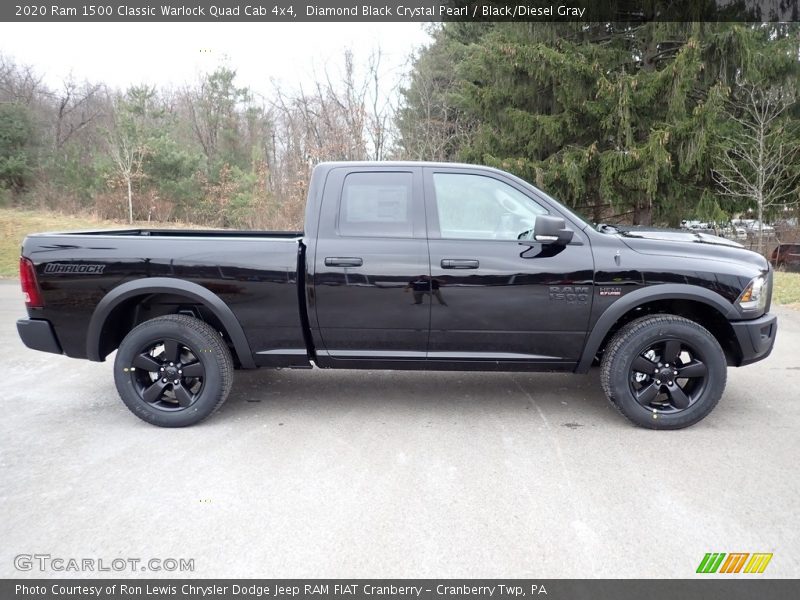  2020 1500 Classic Warlock Quad Cab 4x4 Diamond Black Crystal Pearl