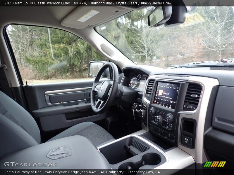 Dashboard of 2020 1500 Classic Warlock Quad Cab 4x4