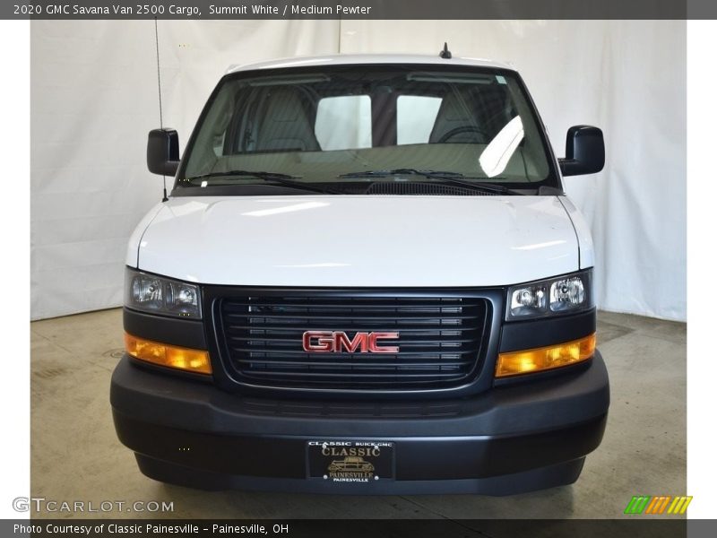 Summit White / Medium Pewter 2020 GMC Savana Van 2500 Cargo