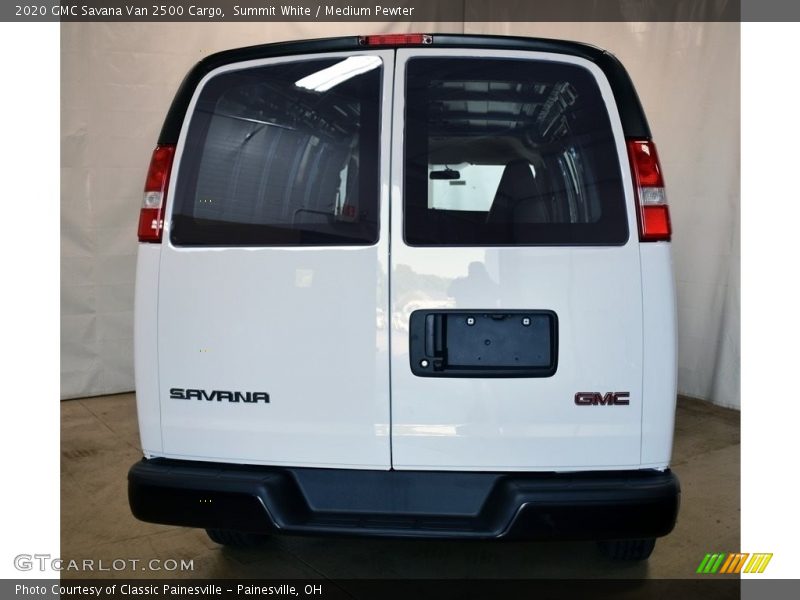 Summit White / Medium Pewter 2020 GMC Savana Van 2500 Cargo