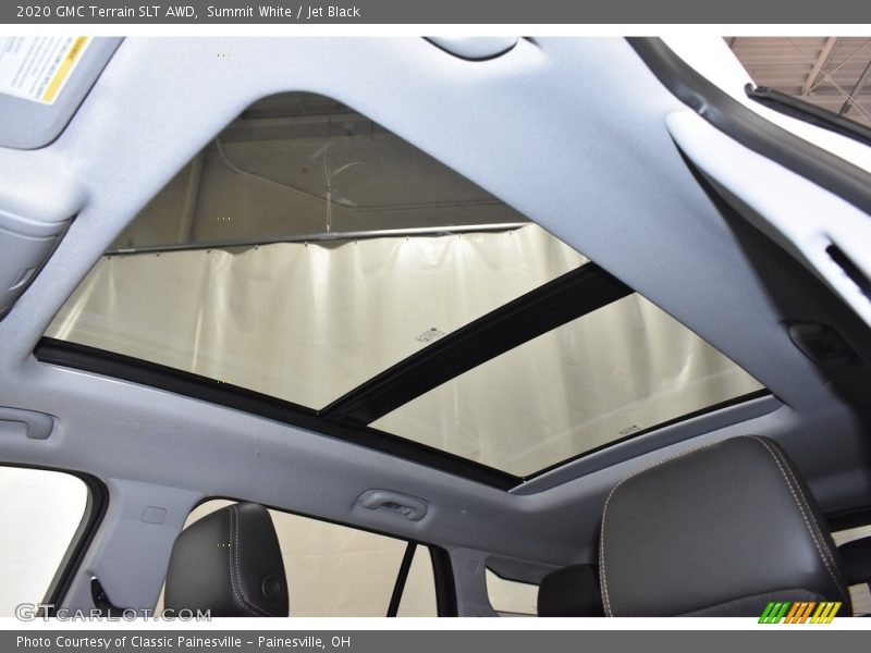 Summit White / Jet Black 2020 GMC Terrain SLT AWD