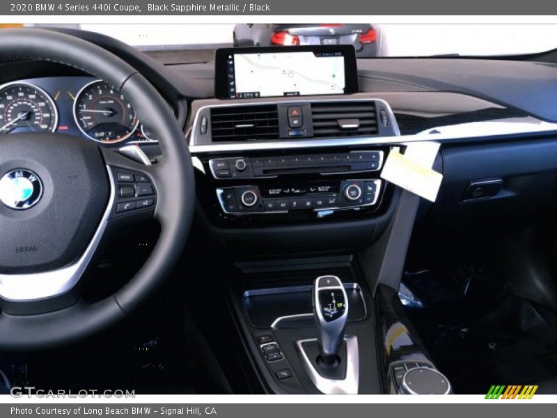 Black Sapphire Metallic / Black 2020 BMW 4 Series 440i Coupe