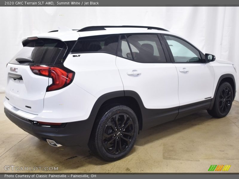 Summit White / Jet Black 2020 GMC Terrain SLT AWD