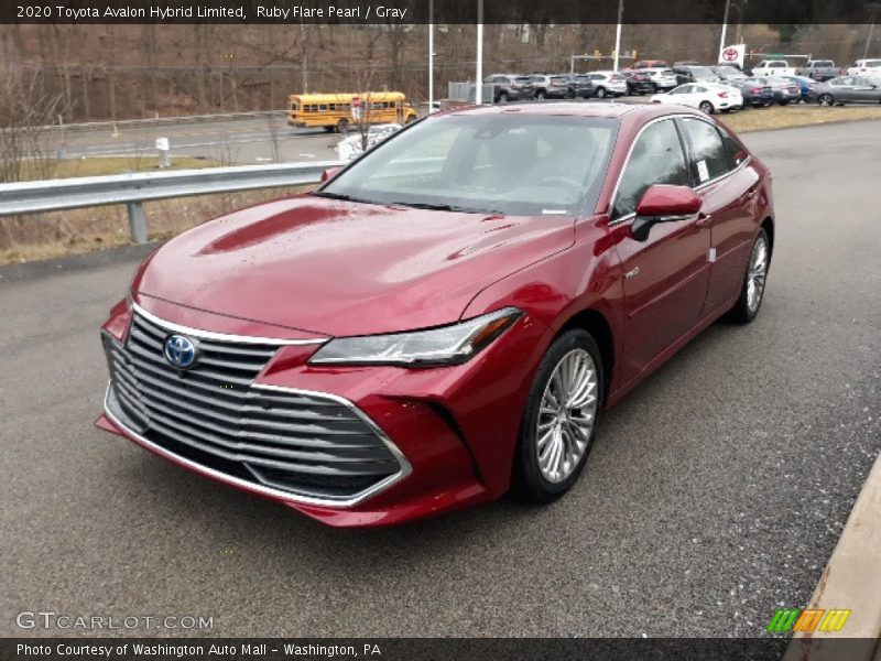 Ruby Flare Pearl / Gray 2020 Toyota Avalon Hybrid Limited