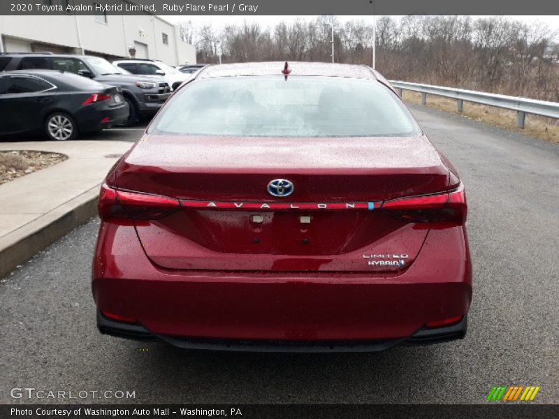 Ruby Flare Pearl / Gray 2020 Toyota Avalon Hybrid Limited