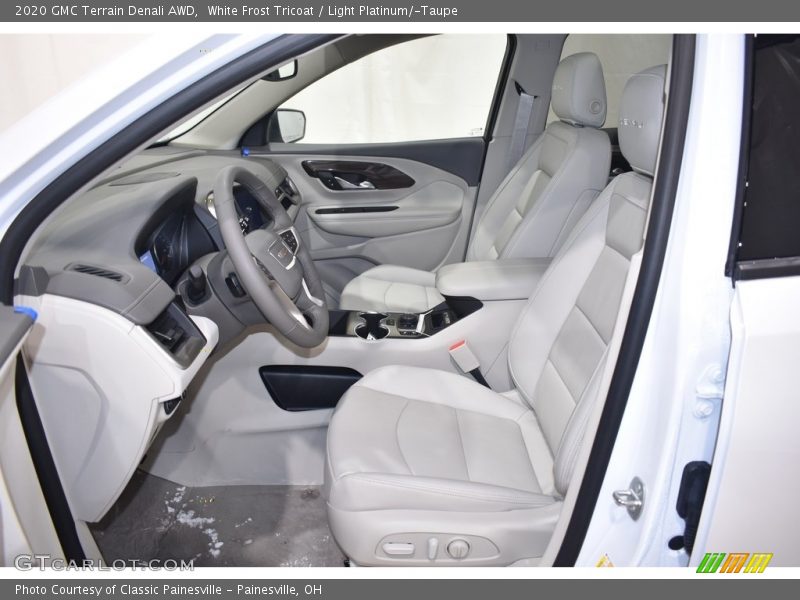  2020 Terrain Denali AWD Light Platinum/­Taupe Interior