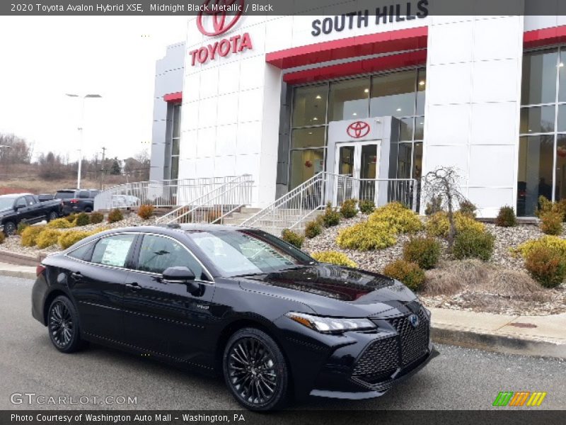 Midnight Black Metallic / Black 2020 Toyota Avalon Hybrid XSE