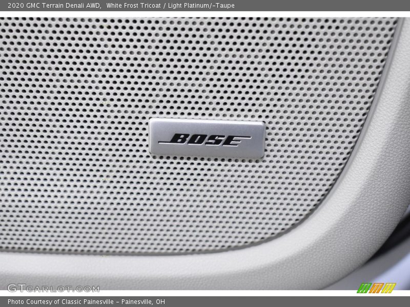 White Frost Tricoat / Light Platinum/­Taupe 2020 GMC Terrain Denali AWD