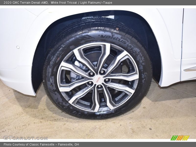 White Frost Tricoat / Light Platinum/­Taupe 2020 GMC Terrain Denali AWD