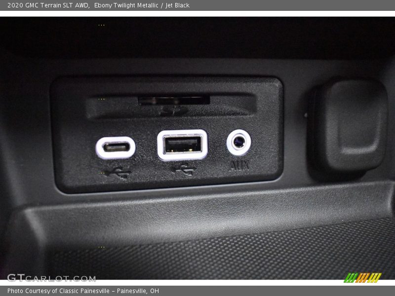 Ebony Twilight Metallic / Jet Black 2020 GMC Terrain SLT AWD