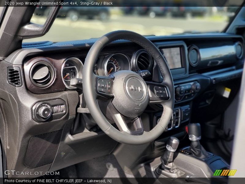 Sting-Gray / Black 2020 Jeep Wrangler Unlimited Sport 4x4