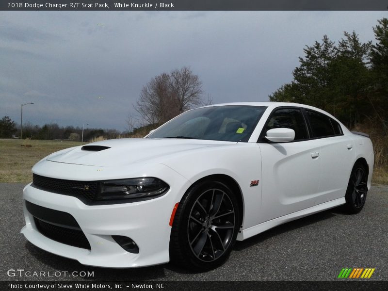 White Knuckle / Black 2018 Dodge Charger R/T Scat Pack