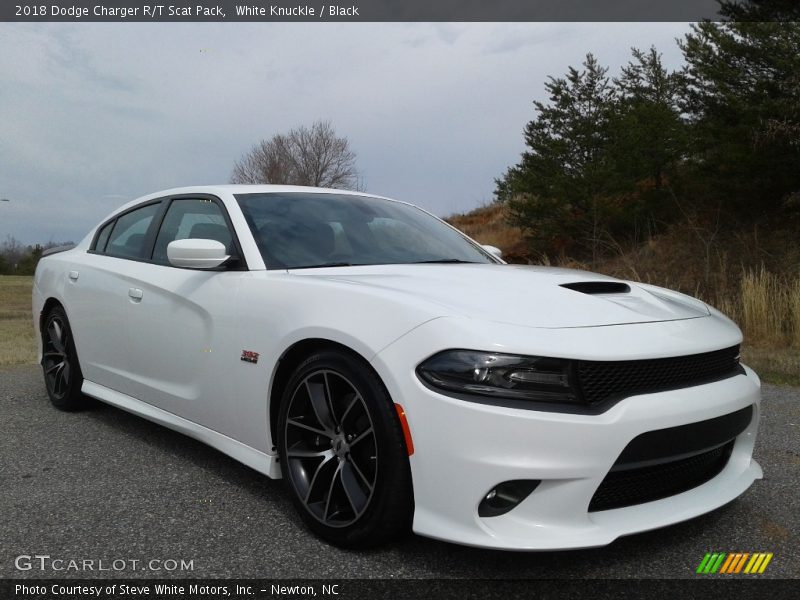 White Knuckle / Black 2018 Dodge Charger R/T Scat Pack