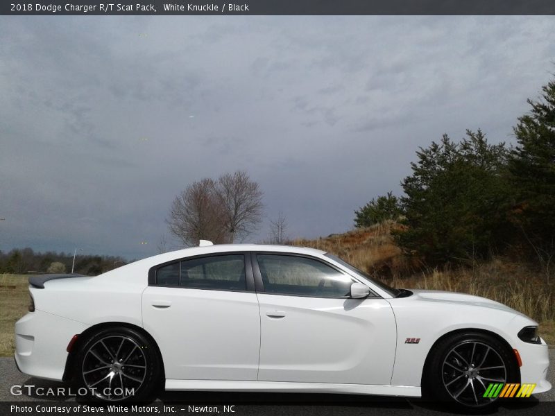 White Knuckle / Black 2018 Dodge Charger R/T Scat Pack