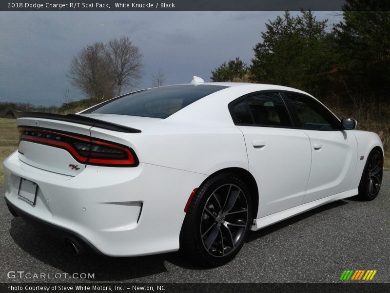 White Knuckle / Black 2018 Dodge Charger R/T Scat Pack