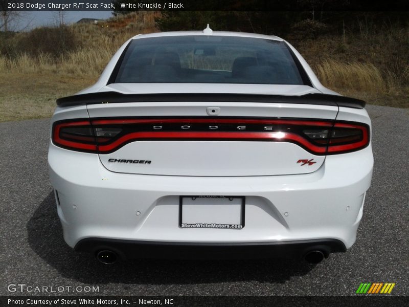 White Knuckle / Black 2018 Dodge Charger R/T Scat Pack