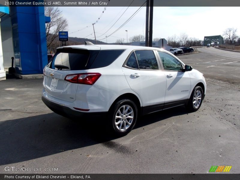 Summit White / Ash Gray 2020 Chevrolet Equinox LS AWD