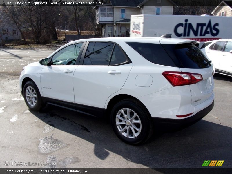 Summit White / Ash Gray 2020 Chevrolet Equinox LS AWD