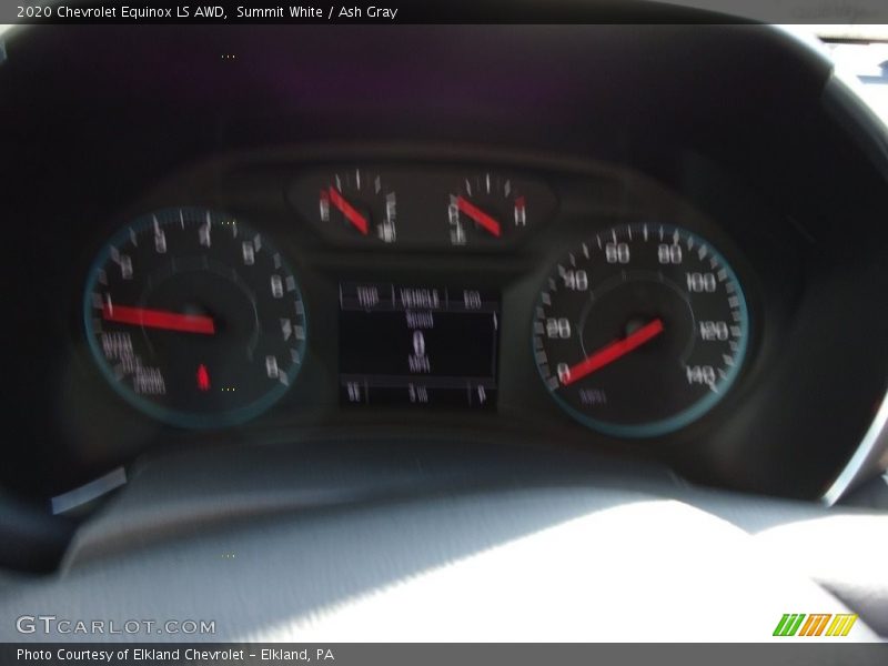 Summit White / Ash Gray 2020 Chevrolet Equinox LS AWD