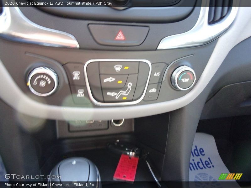 Summit White / Ash Gray 2020 Chevrolet Equinox LS AWD