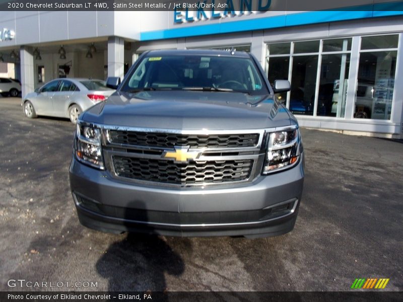 Satin Steel Metallic / Jet Black/Dark Ash 2020 Chevrolet Suburban LT 4WD