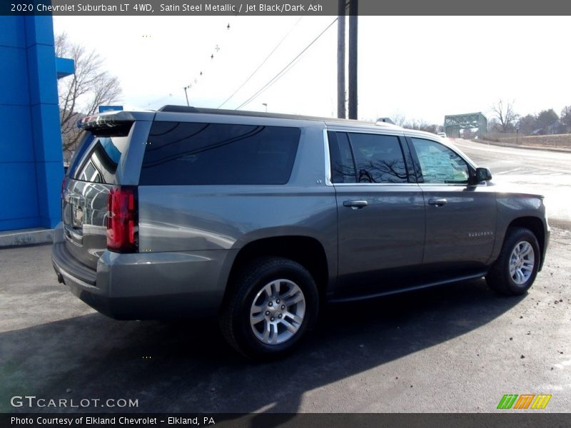 Satin Steel Metallic / Jet Black/Dark Ash 2020 Chevrolet Suburban LT 4WD