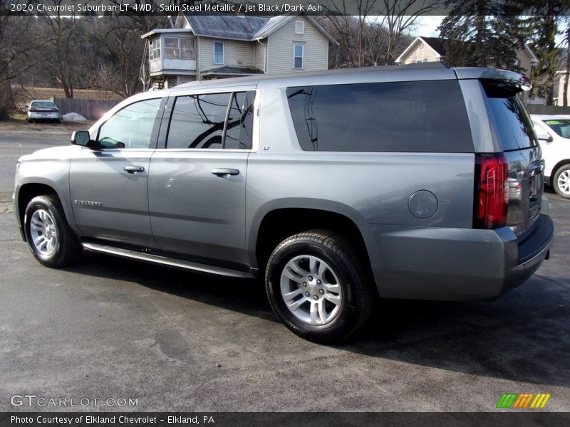Satin Steel Metallic / Jet Black/Dark Ash 2020 Chevrolet Suburban LT 4WD