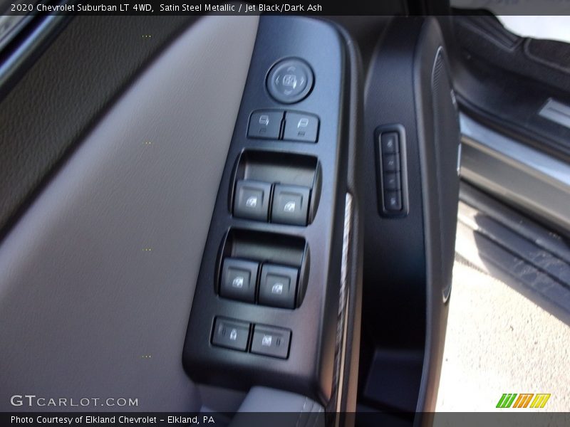 Satin Steel Metallic / Jet Black/Dark Ash 2020 Chevrolet Suburban LT 4WD