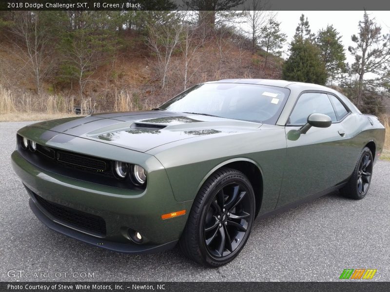 F8 Green / Black 2018 Dodge Challenger SXT
