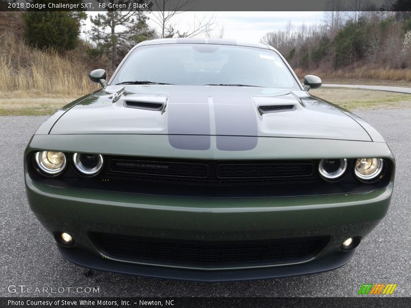 F8 Green / Black 2018 Dodge Challenger SXT