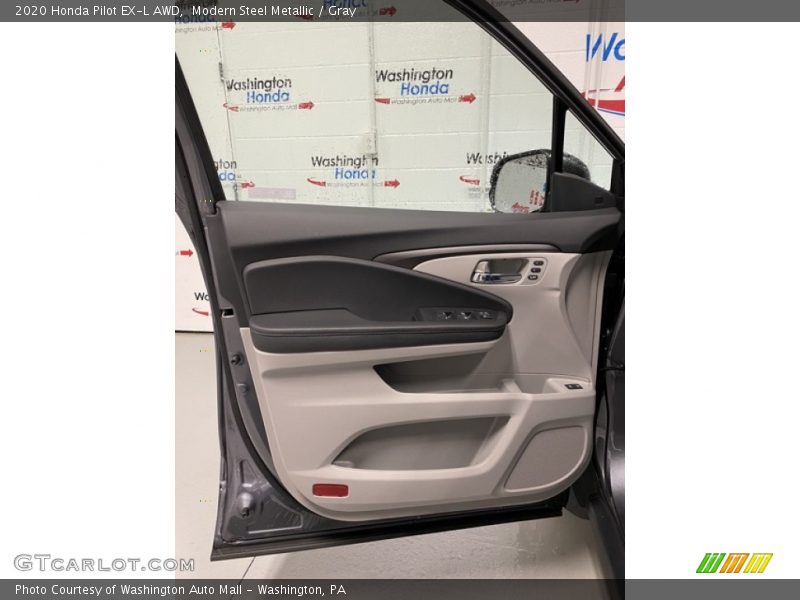 Modern Steel Metallic / Gray 2020 Honda Pilot EX-L AWD