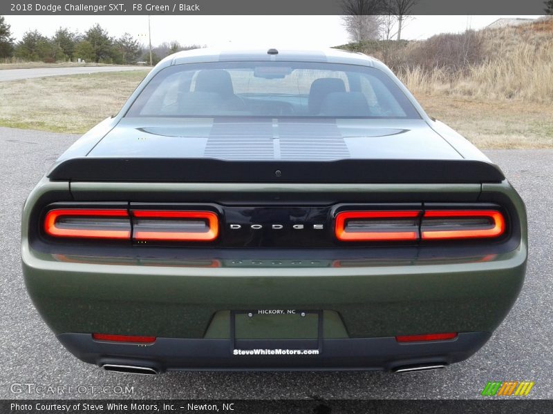 F8 Green / Black 2018 Dodge Challenger SXT