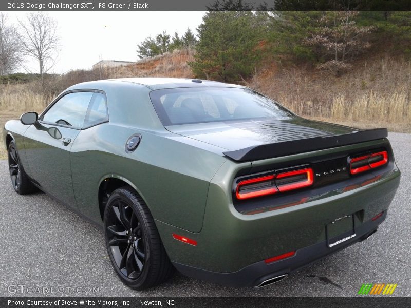 F8 Green / Black 2018 Dodge Challenger SXT