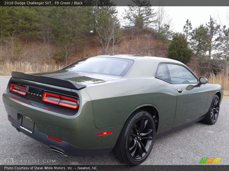 F8 Green / Black 2018 Dodge Challenger SXT