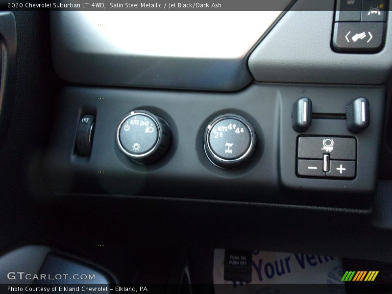 Satin Steel Metallic / Jet Black/Dark Ash 2020 Chevrolet Suburban LT 4WD