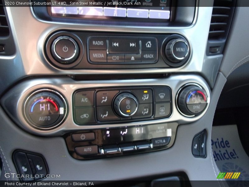 Satin Steel Metallic / Jet Black/Dark Ash 2020 Chevrolet Suburban LT 4WD
