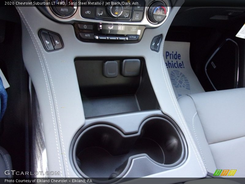 Satin Steel Metallic / Jet Black/Dark Ash 2020 Chevrolet Suburban LT 4WD