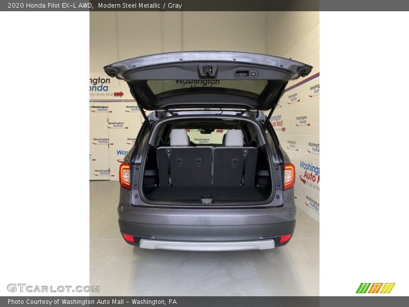 Modern Steel Metallic / Gray 2020 Honda Pilot EX-L AWD
