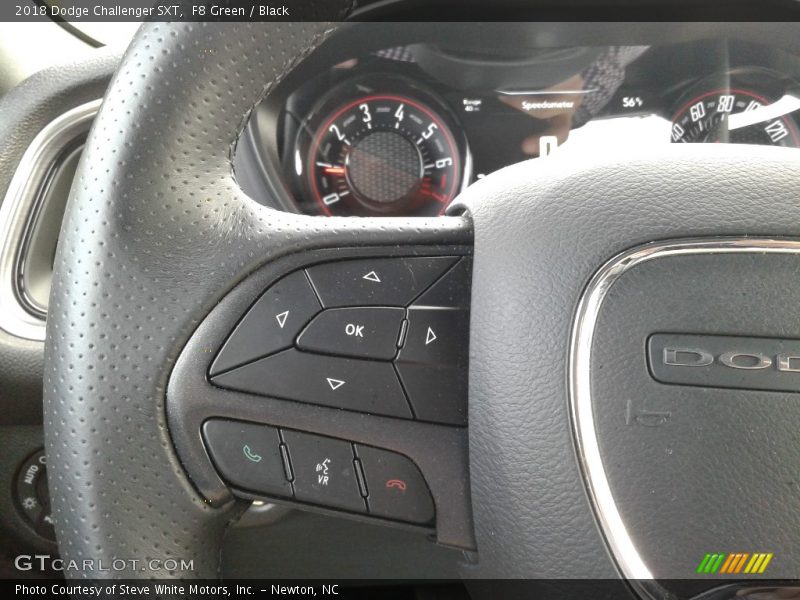 F8 Green / Black 2018 Dodge Challenger SXT